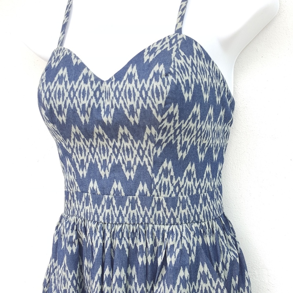 NWT Xtraordinary Ikat Print Junior Sundress